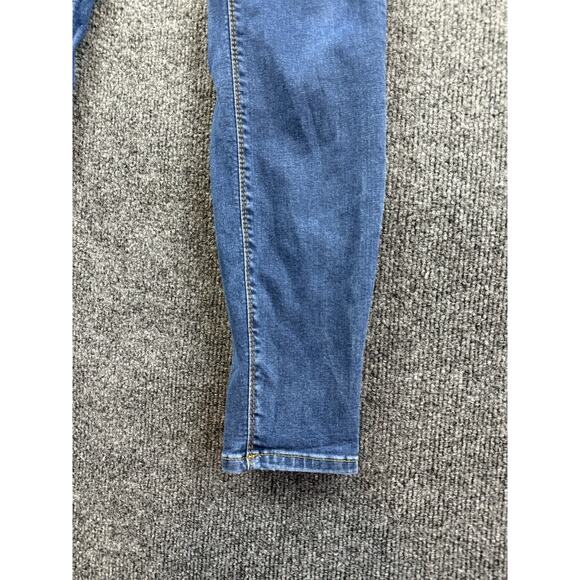 ASOS Mid Rise Skinny Jeans Blue Womens 28W 32L Stretch Denim Classic Fit - Picture 5 of 15